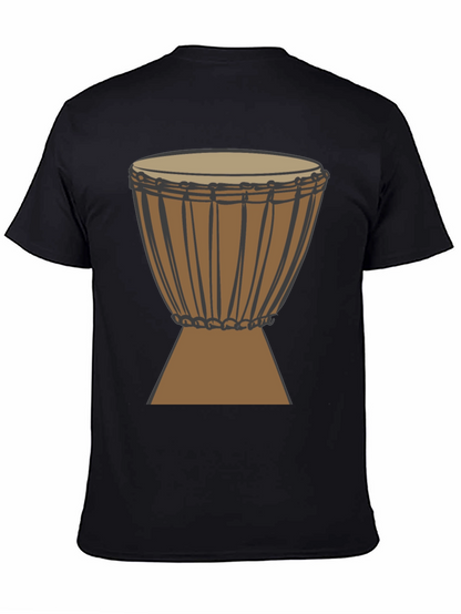 Drum Graphic T-Shirt - Musical Instrument Tee