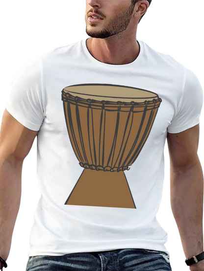 Drum Graphic T-Shirt - Musical Instrument Tee