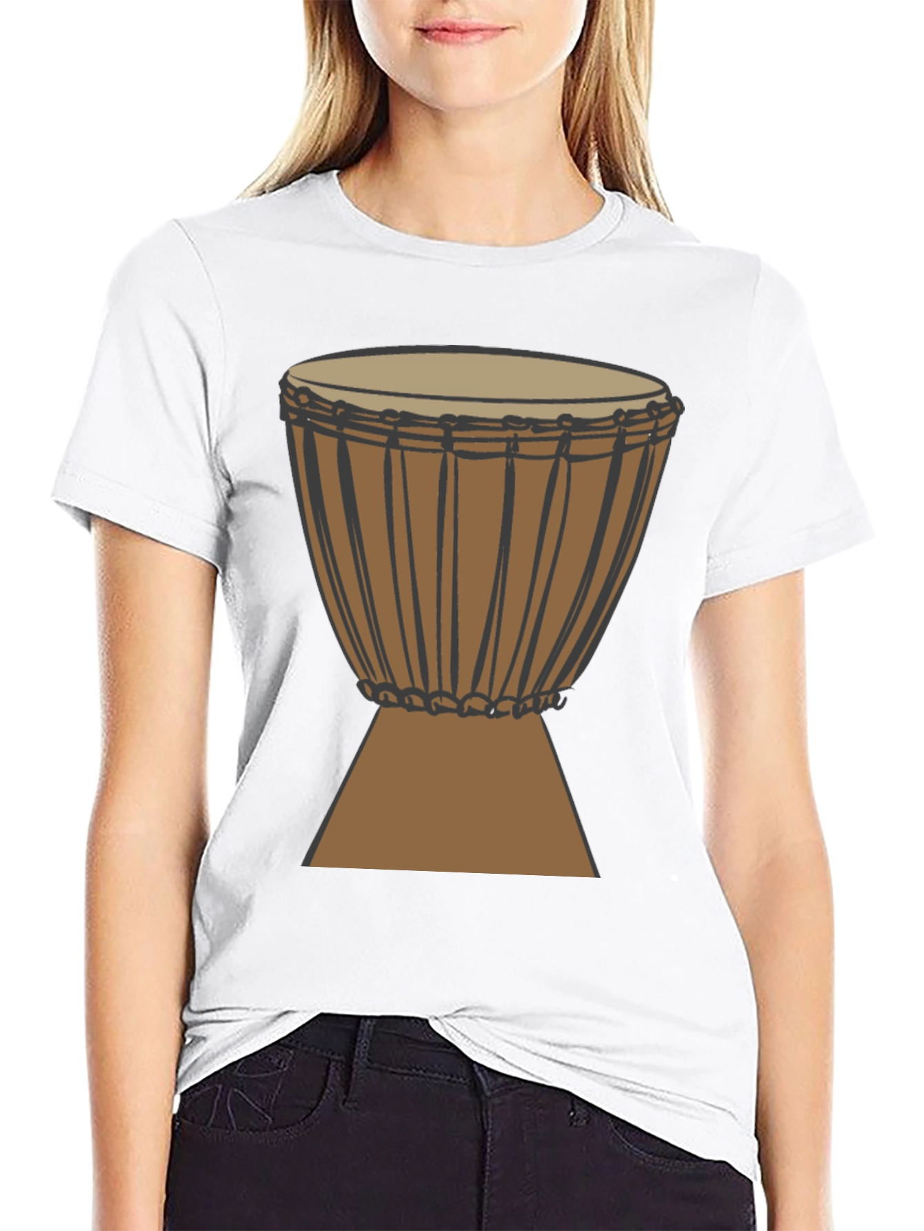 Drum Graphic T-Shirt - Musical Instrument Tee