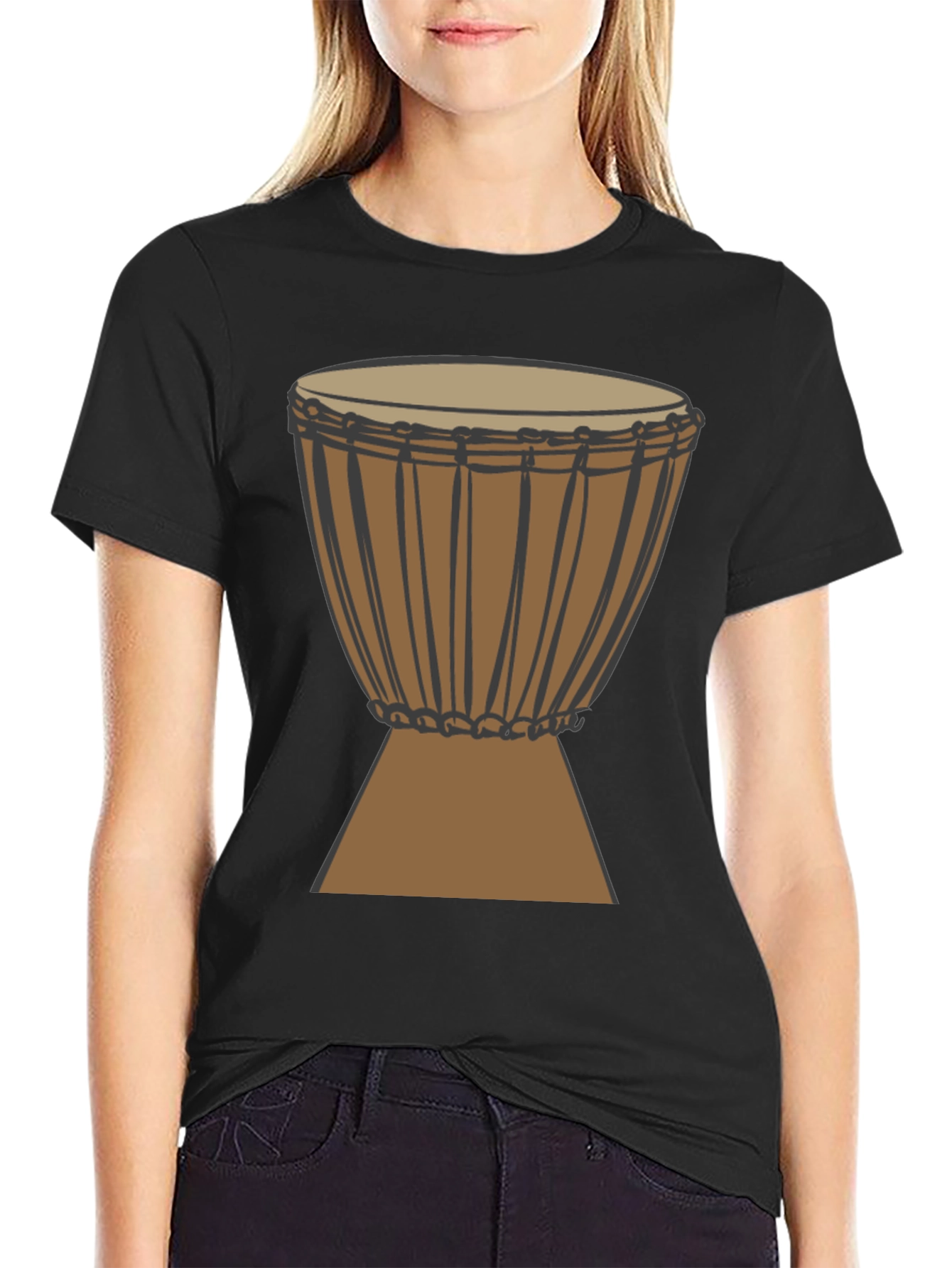 Drum Graphic T-Shirt - Musical Instrument Tee