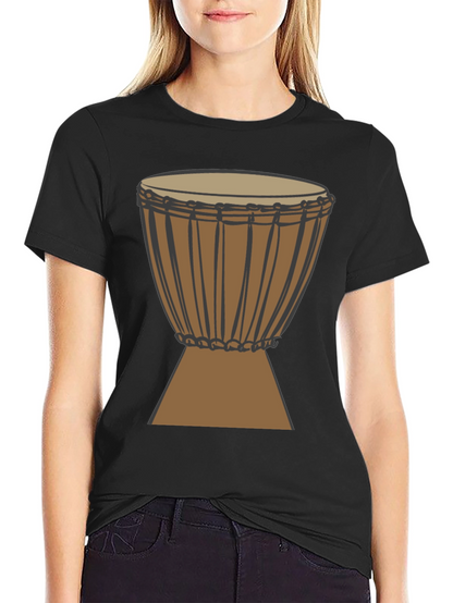 Drum Graphic T-Shirt - Musical Instrument Tee