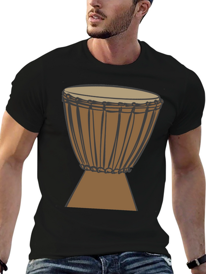Drum Graphic T-Shirt - Musical Instrument Tee