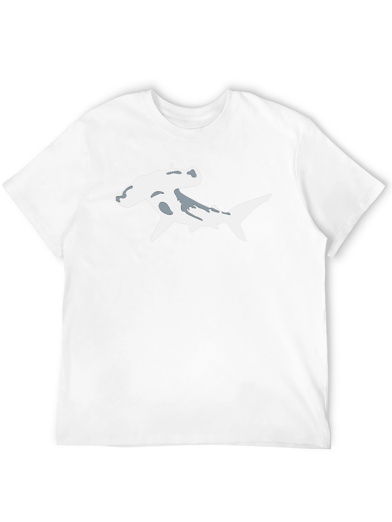 Hammerhead Shark Graphic Tee - Black Cotton Shirt