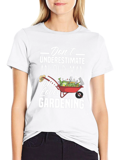 Funny Gardening Old Man T-Shirt