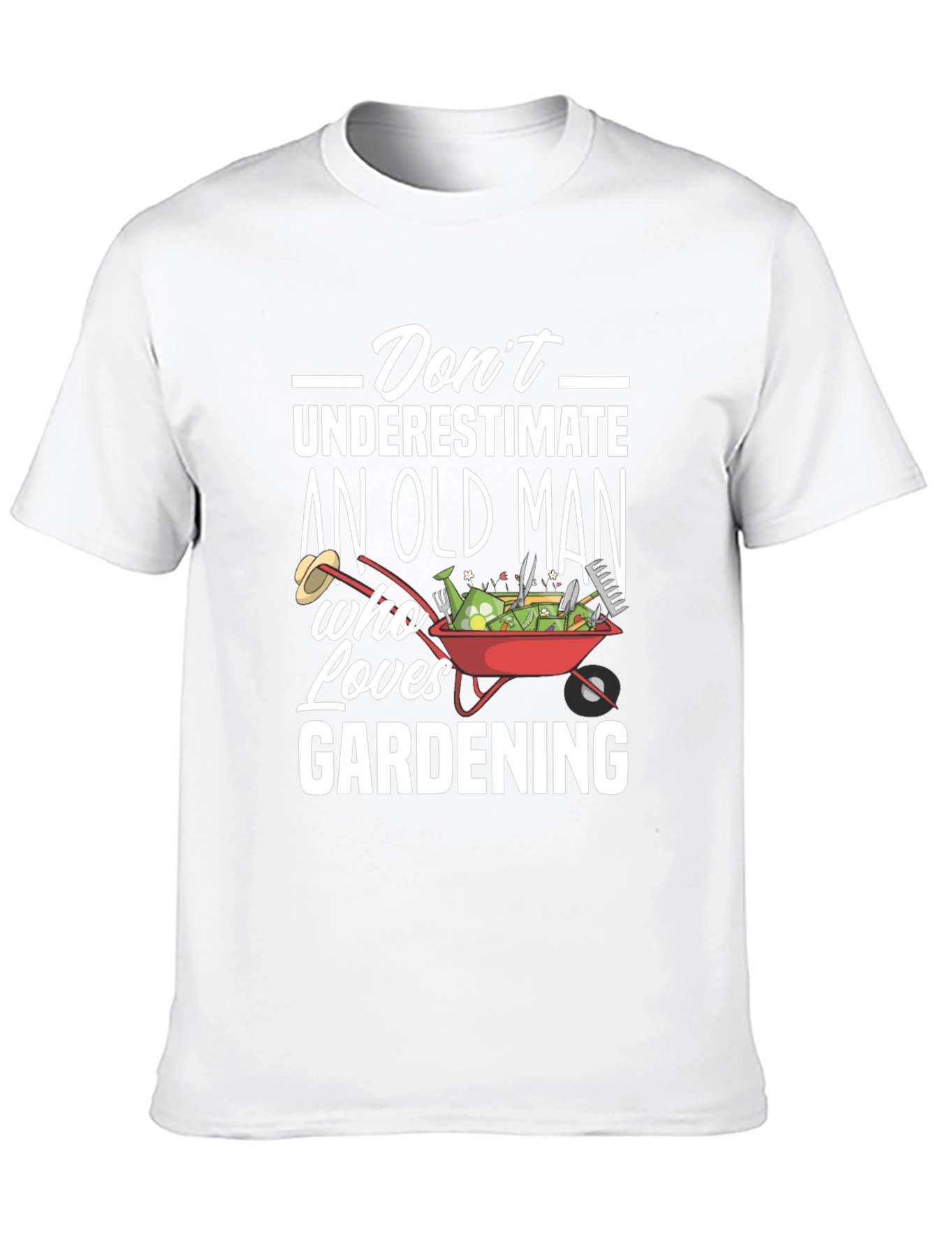 Funny Gardening Old Man T-Shirt