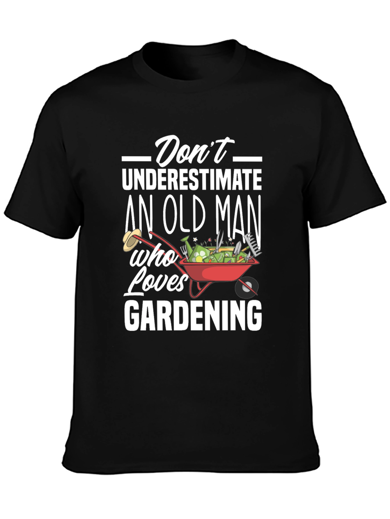 Funny Gardening Old Man T-Shirt