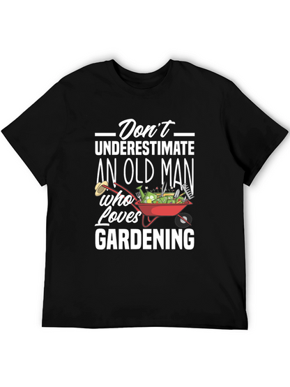 Funny Gardening Old Man T-Shirt