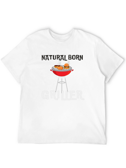 Natural Born Griller Black T-Shirt