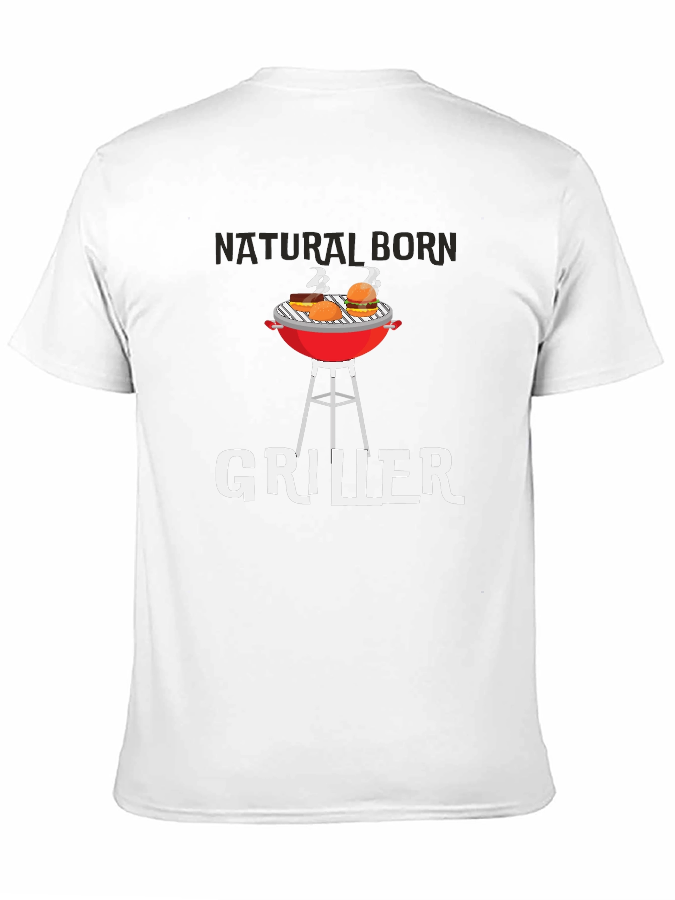 Natural Born Griller Black T-Shirt