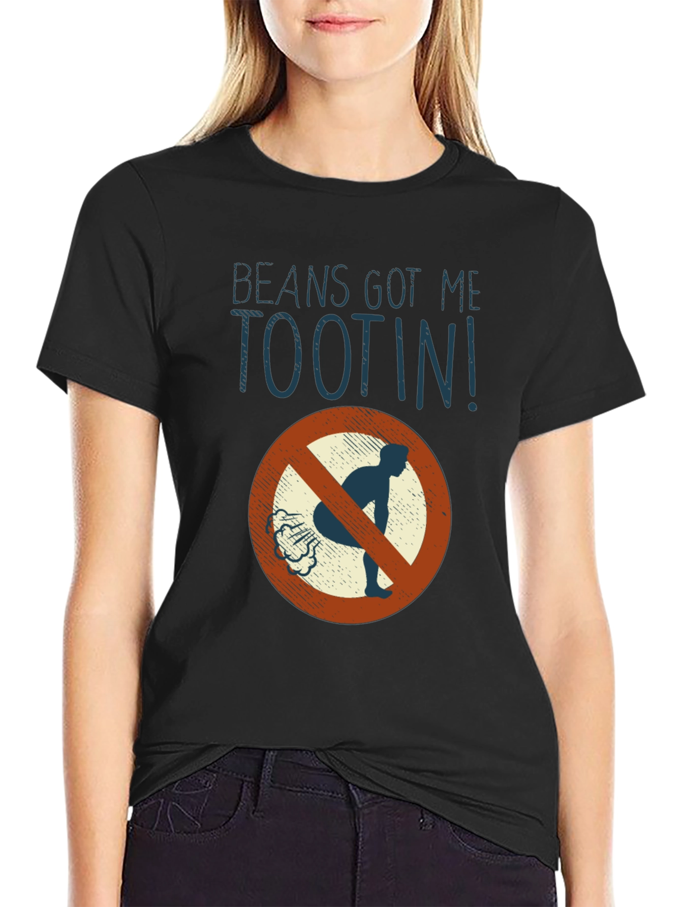 Beans Got Me Tootin Graphic Novelty T-Shirt