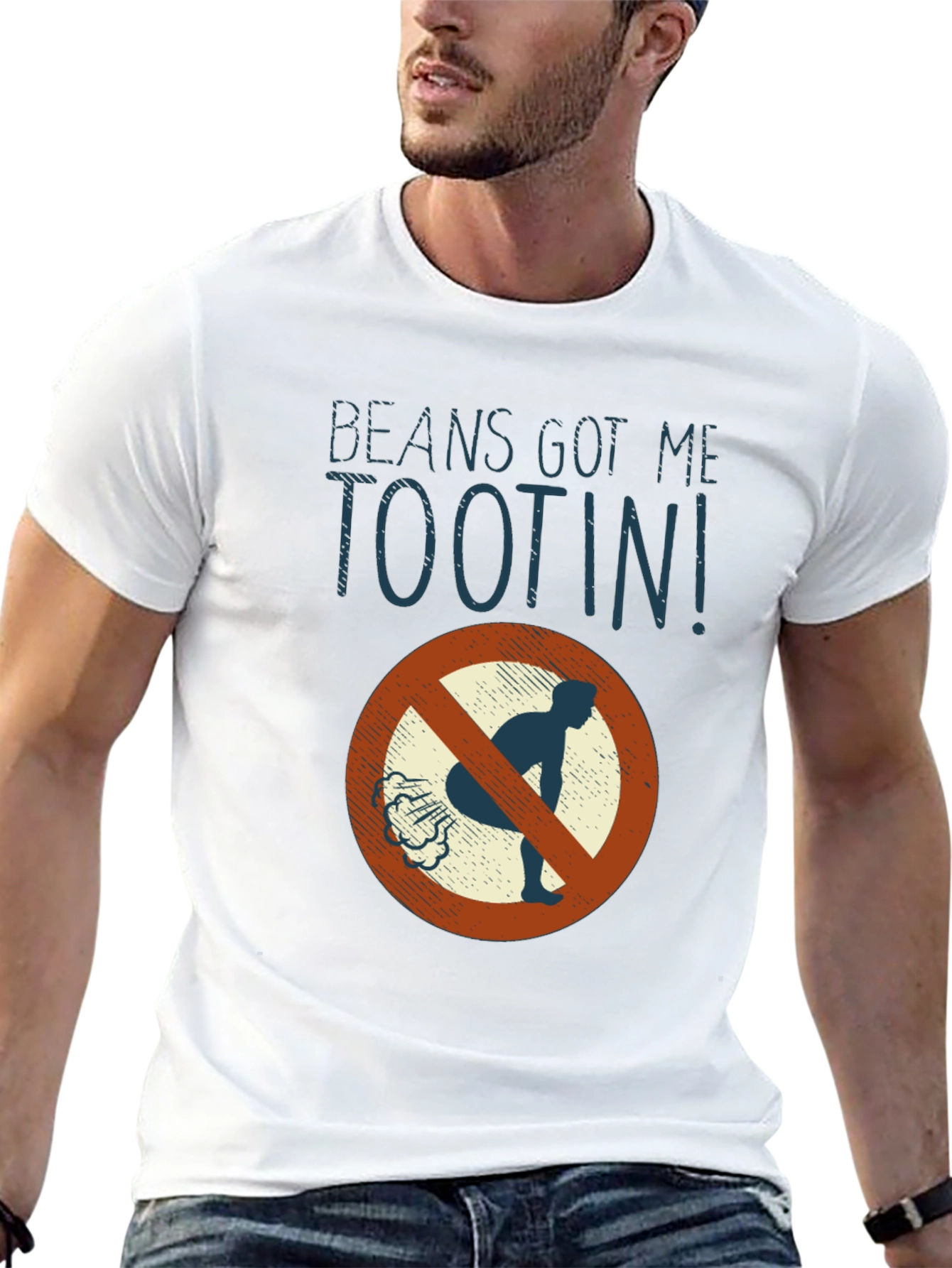 Beans Got Me Tootin Graphic Novelty T-Shirt