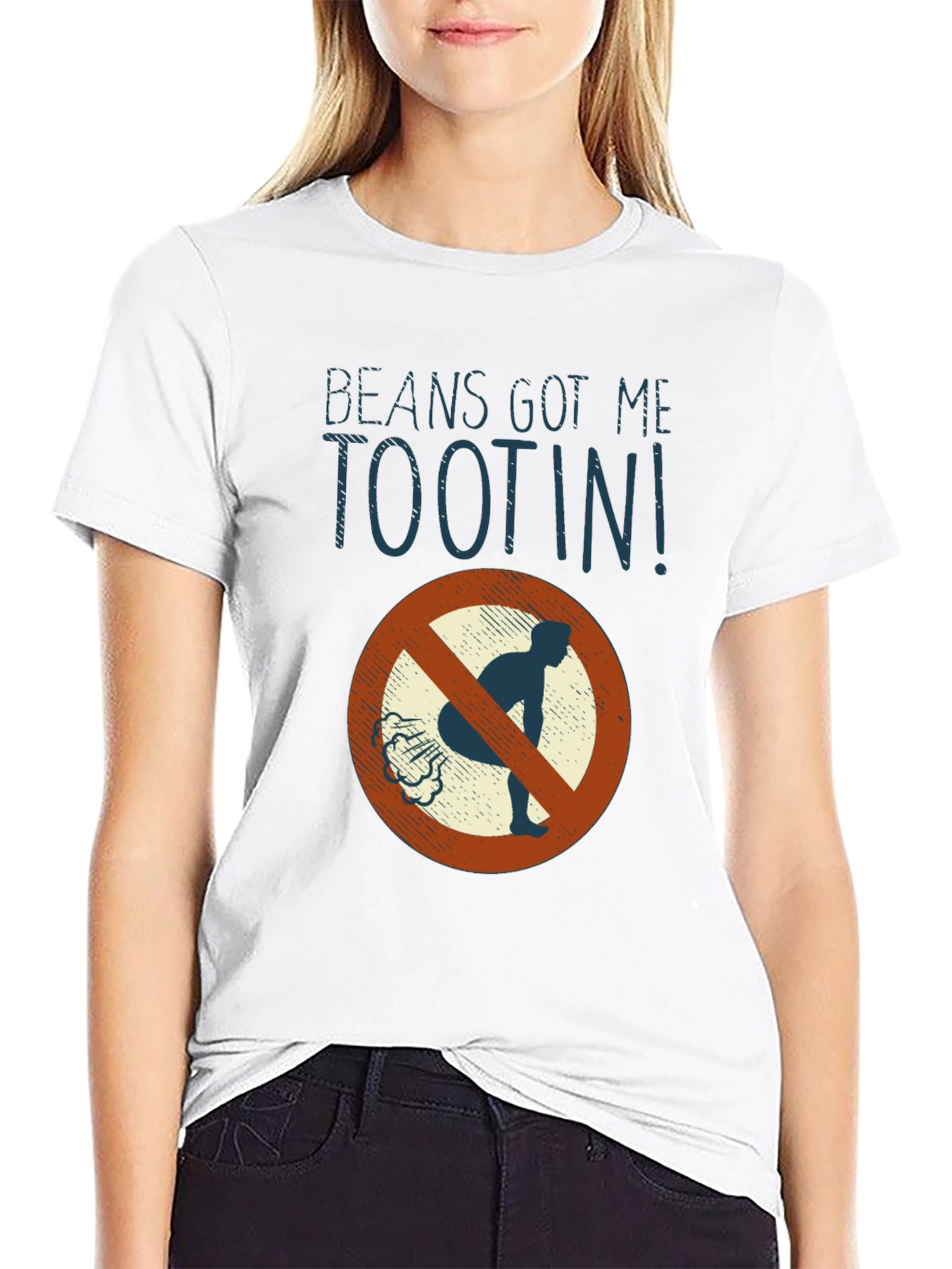 Beans Got Me Tootin Graphic Novelty T-Shirt