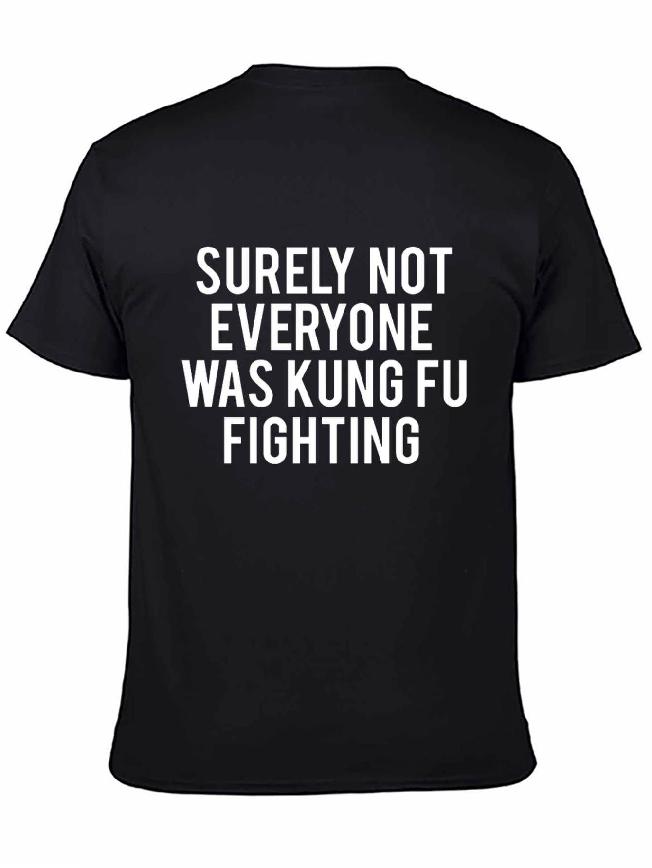 Kung Fu Fighting Graphic Tee - Funny Slogan Shirt