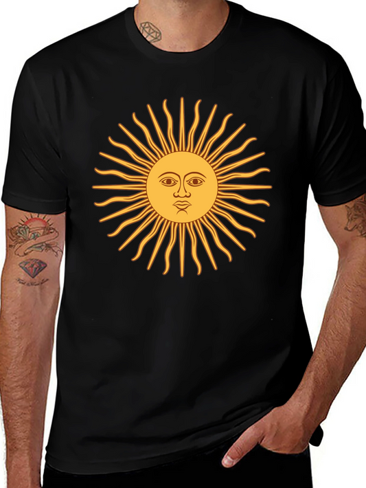 Sun Graphic Black T-Shirt