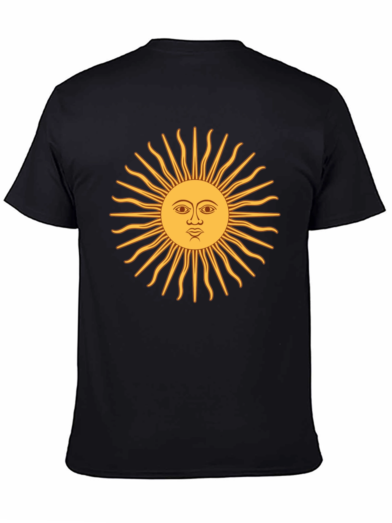 Sun Graphic Black T-Shirt