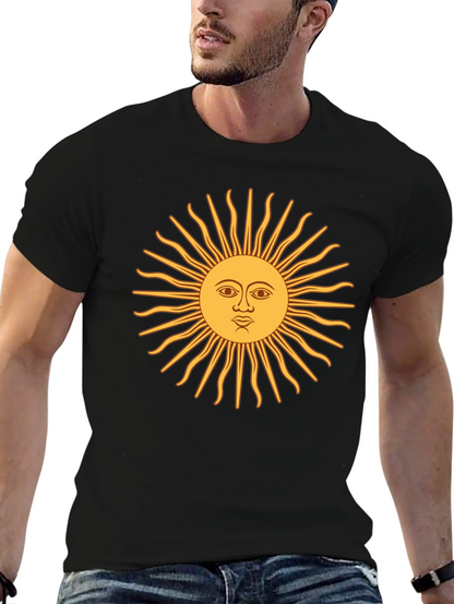 Sun Graphic Black T-Shirt