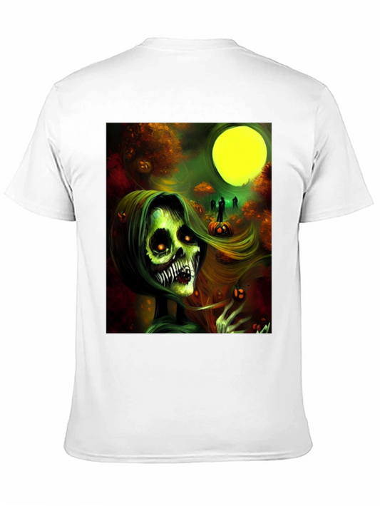 Halloween Zombie Woman Graphic Tee