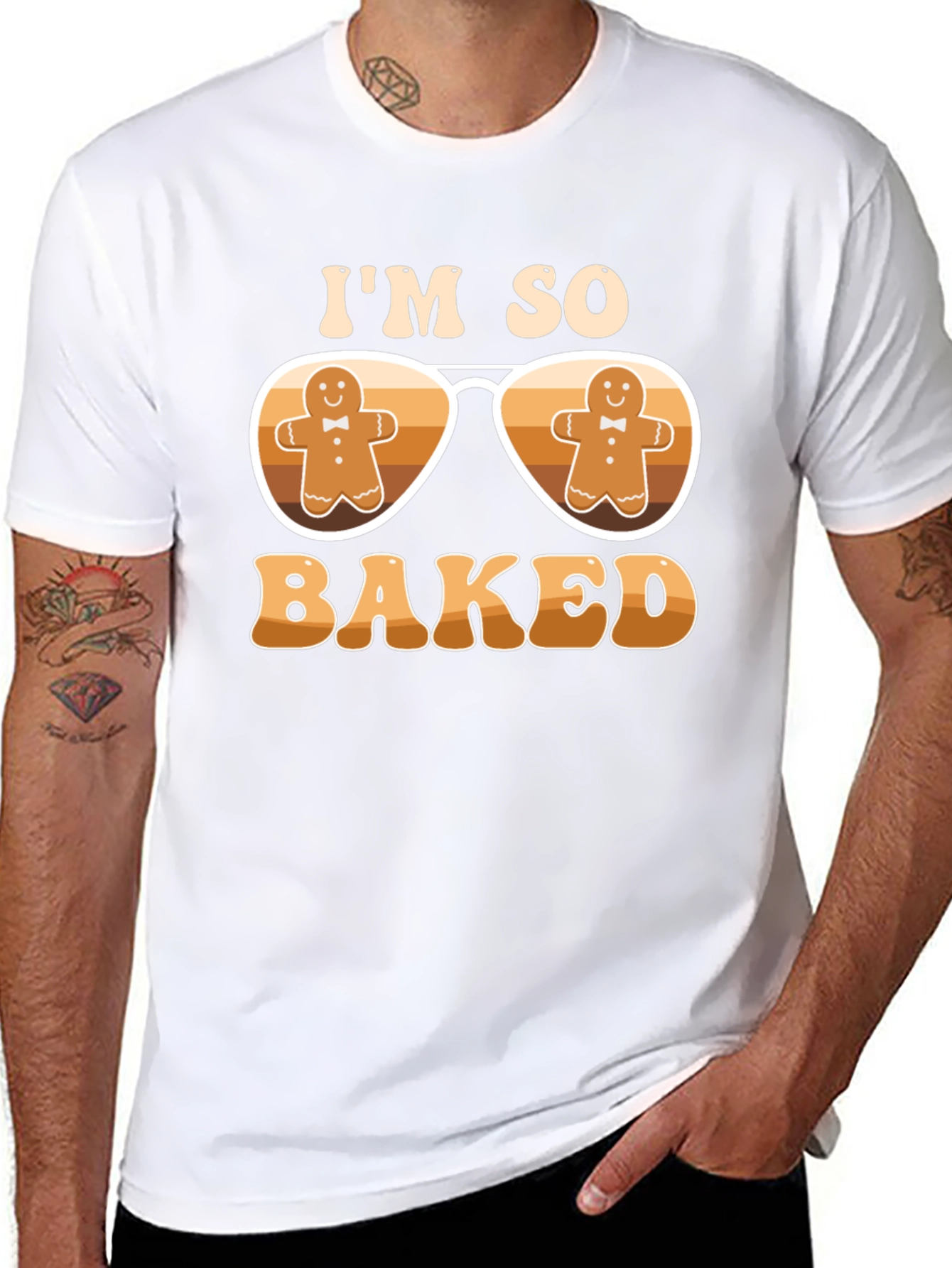 Im So Baked Gingerbread Sunglasses Tee