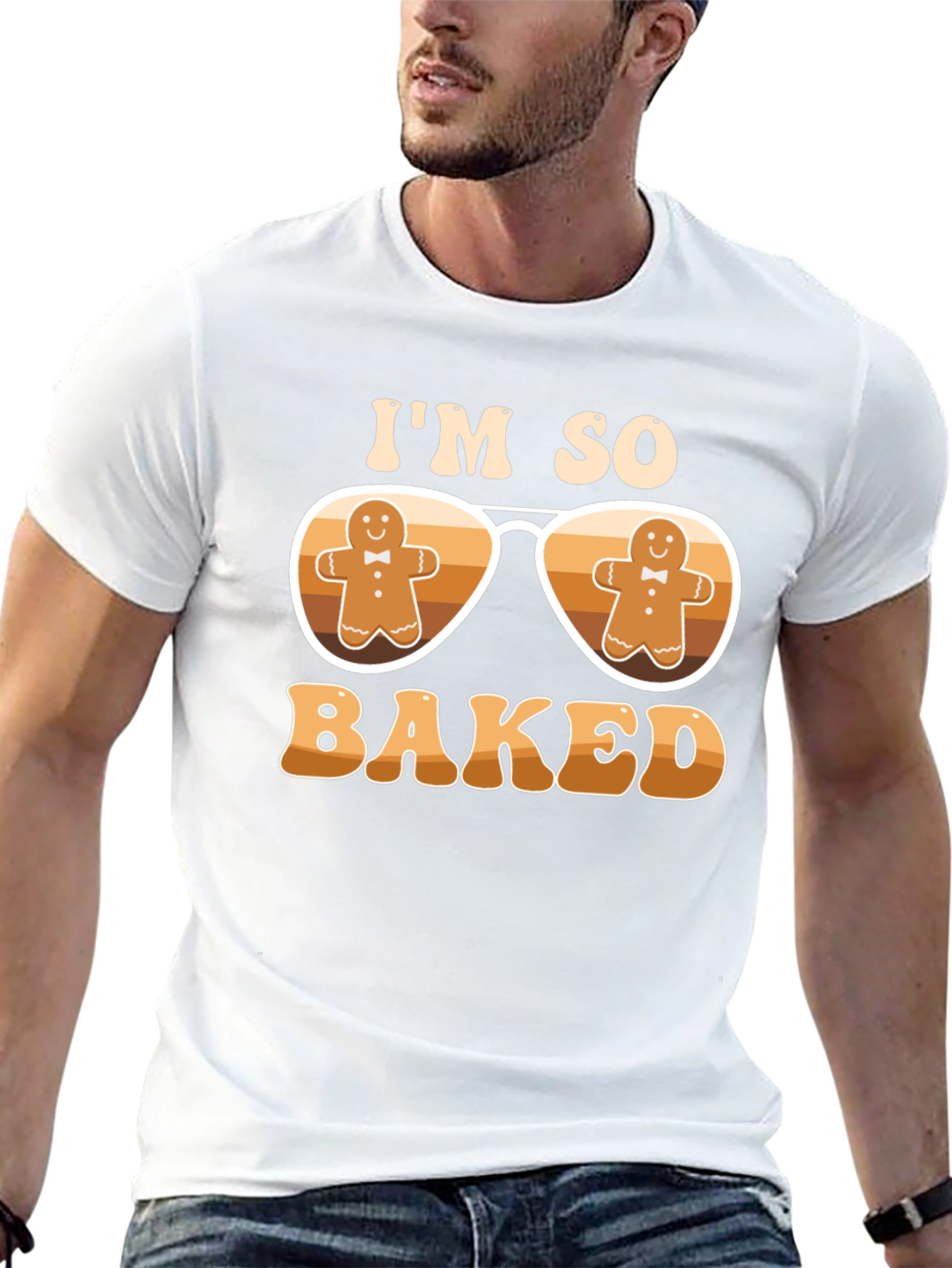 Im So Baked Gingerbread Sunglasses Tee