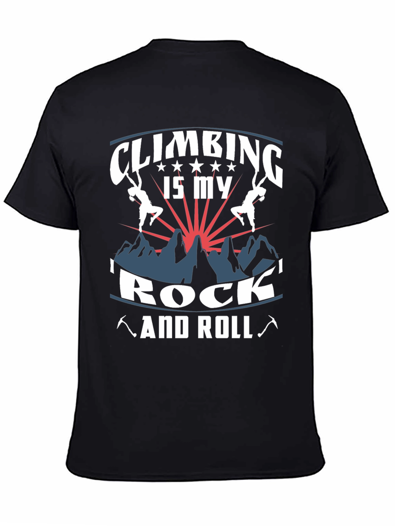 Climbing is My Rock and Roll Graphic Tee