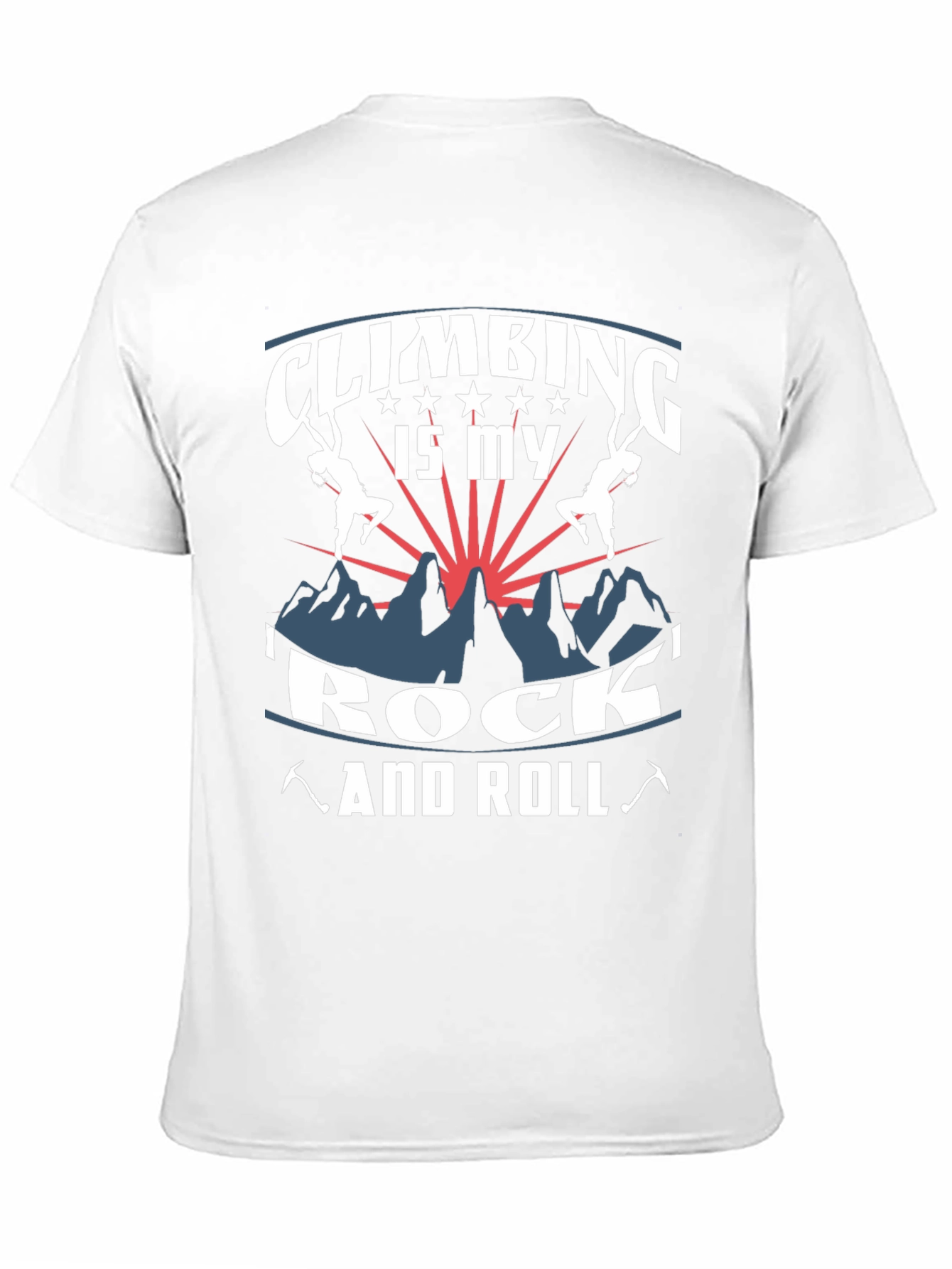 Climbing is My Rock and Roll Graphic Tee