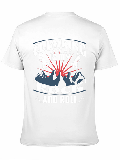 Climbing is My Rock and Roll Graphic Tee