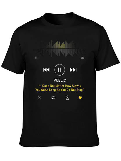 Inspirational Music Player T-Shirt