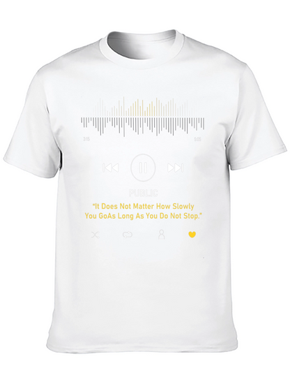 Inspirational Music Player T-Shirt