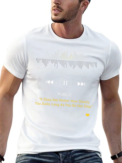 Inspirational Music Player T-Shirt