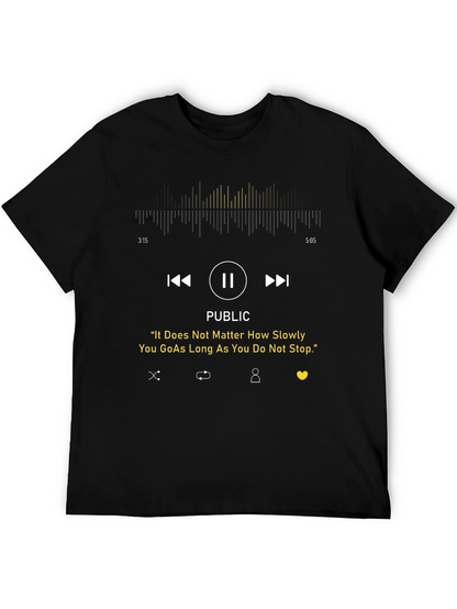 Inspirational Music Player T-Shirt