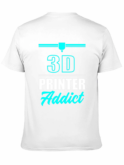 3D Printer Addict T-Shirt - Black