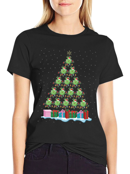Festive Christmas Tree Grinch T-Shirt