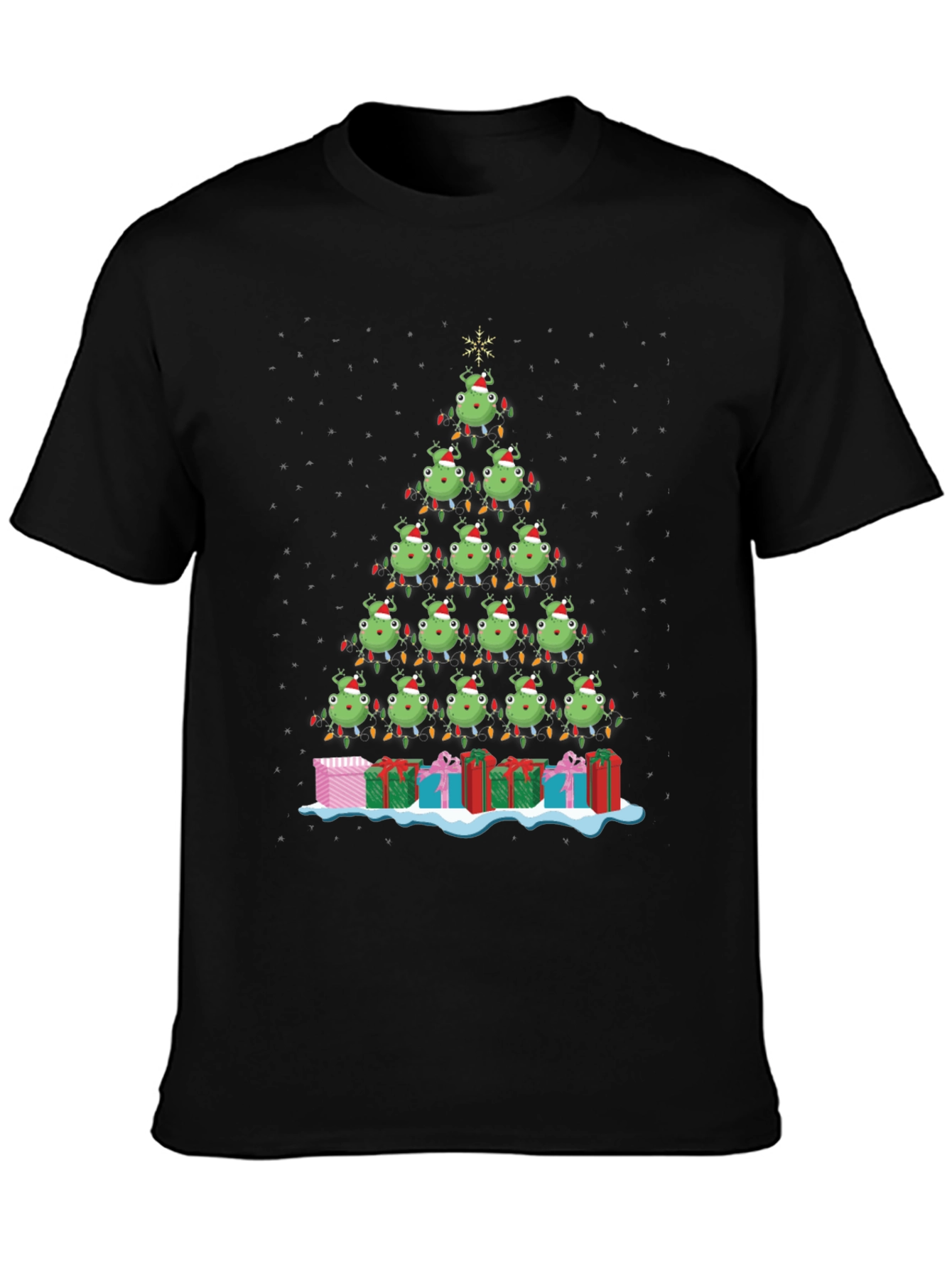 Festive Christmas Tree Grinch T-Shirt