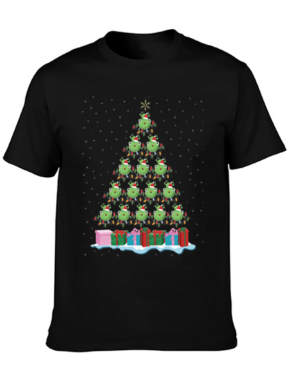 Festive Christmas Tree Grinch T-Shirt