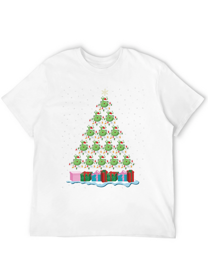 Festive Christmas Tree Grinch T-Shirt