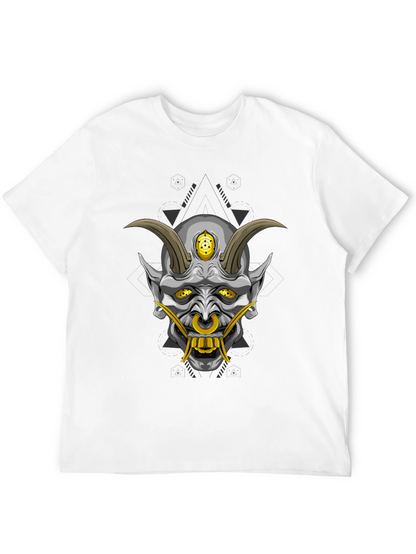 Black Oni Demon Graphic T-Shirt