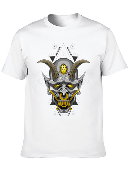 Black Oni Demon Graphic T-Shirt