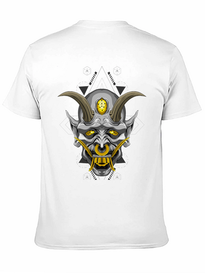 Black Oni Demon Graphic T-Shirt