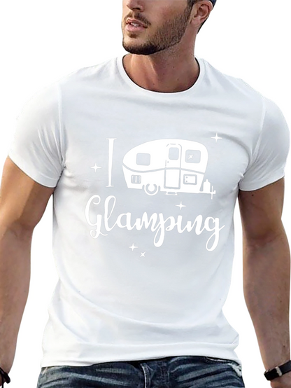 I Love Glamping Black T-Shirt
