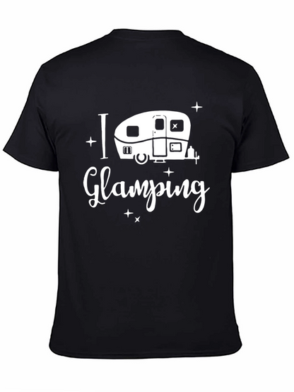 I Love Glamping Black T-Shirt
