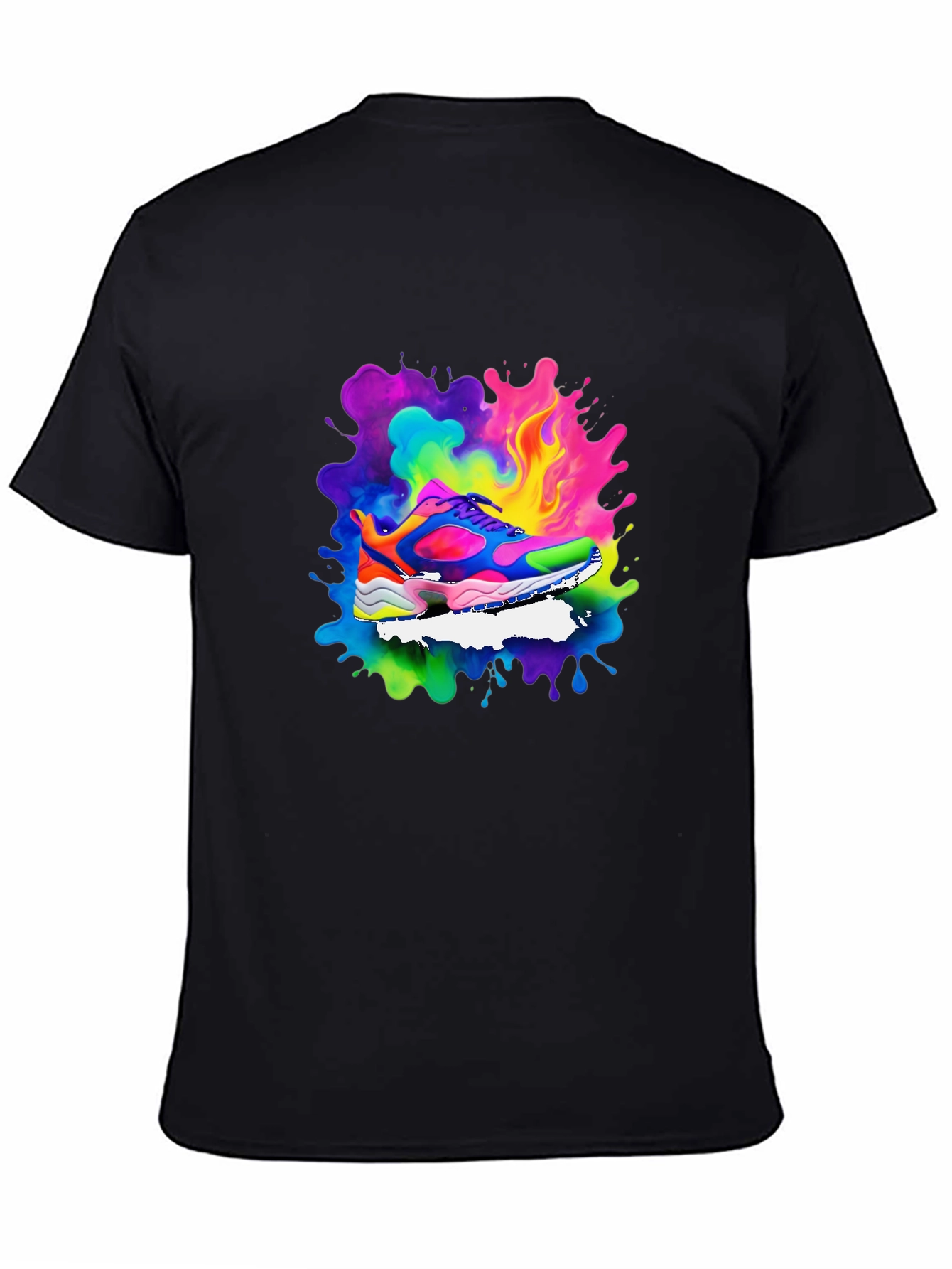 Colorful Shoe Graphic T-Shirt