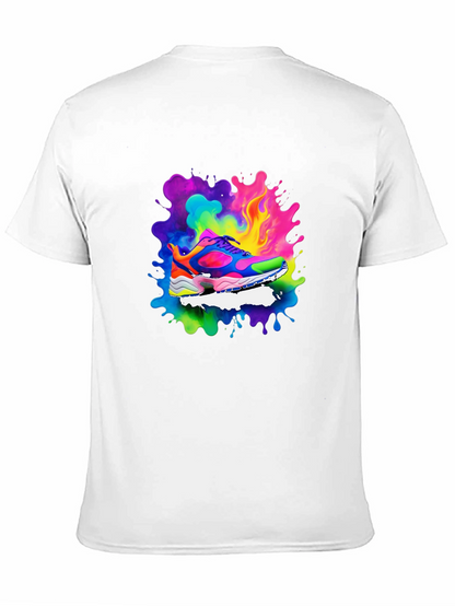 Colorful Shoe Graphic T-Shirt