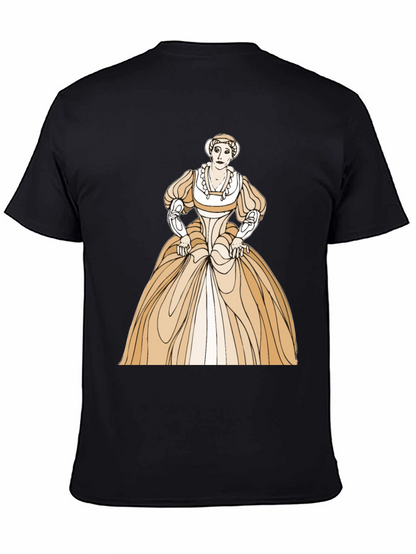 Renaissance Woman Graphic Tee - Unique Art Shirt