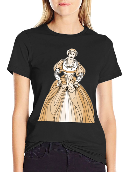 Renaissance Woman Graphic Tee - Unique Art Shirt