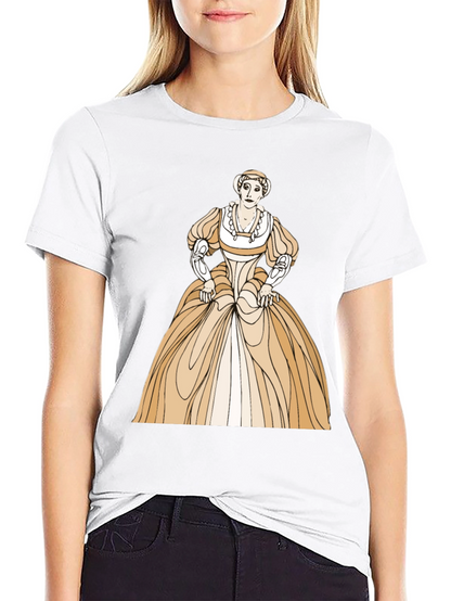 Renaissance Woman Graphic Tee - Unique Art Shirt