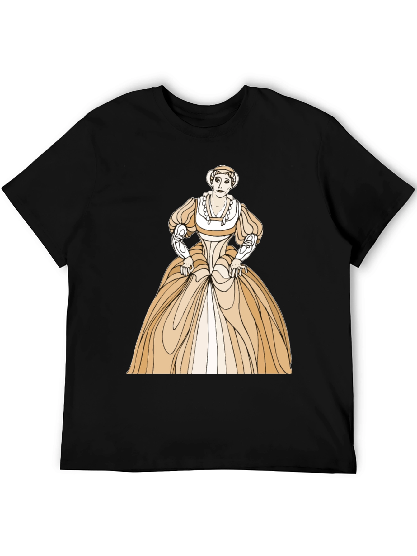 Renaissance Woman Graphic Tee - Unique Art Shirt