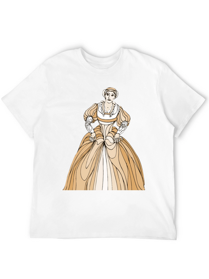 Renaissance Woman Graphic Tee - Unique Art Shirt