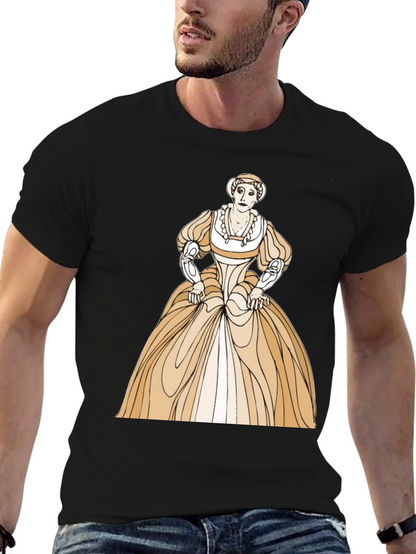 Renaissance Woman Graphic Tee - Unique Art Shirt