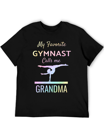 My Favorite Gymnast Calls Me Grandma T-Shirt