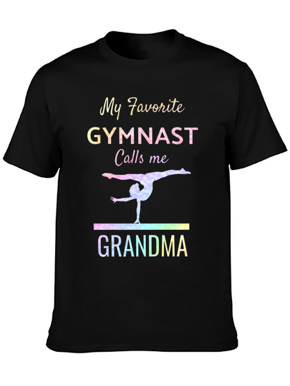 My Favorite Gymnast Calls Me Grandma T-Shirt